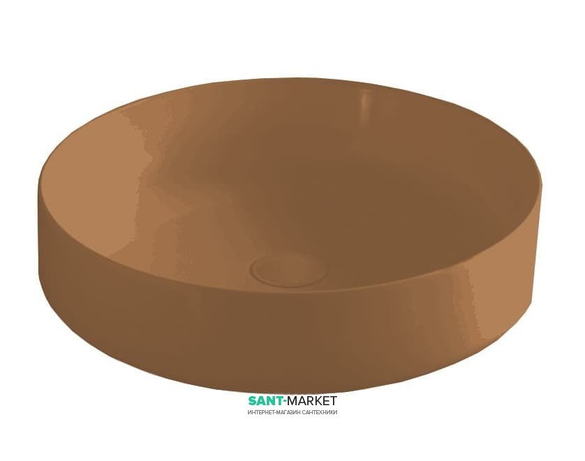 Раковина для ванной ArtCeram Cognac Ø 48 см коричневый COL002 19;00