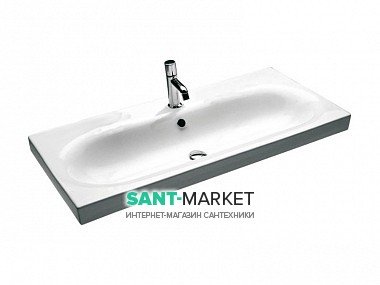 Раковина для ванної з одним отвором Hatria DAYTIME 110х50 см Y0YR01