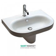 Раковина для ванной с одним отверстием Hatria DAYTIME 70х50 см Y0YV01