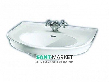 Раковина для ванної з одним отверстіеv підвісна Hatria DOLCEVITA 70х55 см Y0EX01