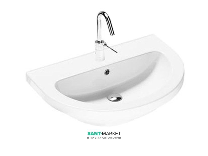 Раковина для ванної з одним отвором підвісна Hatria ERIKA PRO 68х48 см YXJD01