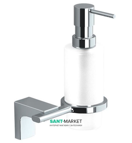 Диспенсер для жидкого мыла Sonia Eletech настенный белый/хром 114252