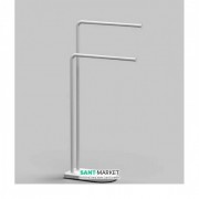 Напольный держатель для полотенец Sonia Nomad с подставкой белый 176236