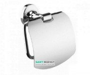 Тримач для туалетного паперу Sonia E-Plus з кришкою хром 124589