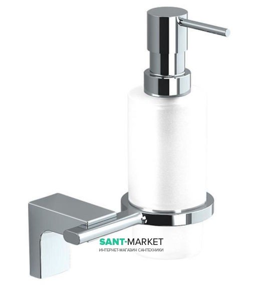 Диспенсер для рідкого мила Sonia Eletech настінний білий / хром 114252