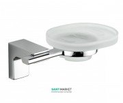 Мильниця для ванною Sonia Eletech настінна білий / хром 114078