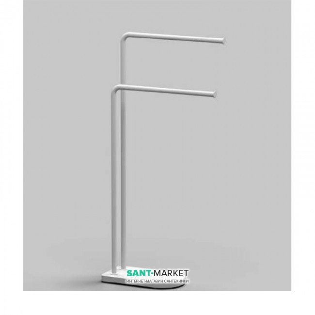 Підлоговий тримач для рушників Sonia Nomad з підставкою білий 176236