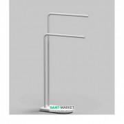 Напольный держатель для полотенец Sonia Nomad с подставкой белый 176236