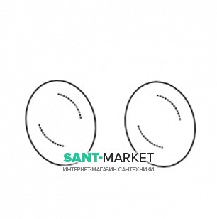 Заглушки для підвісного унітазу і біде Hatria Sculture кераміка Y0FJ01