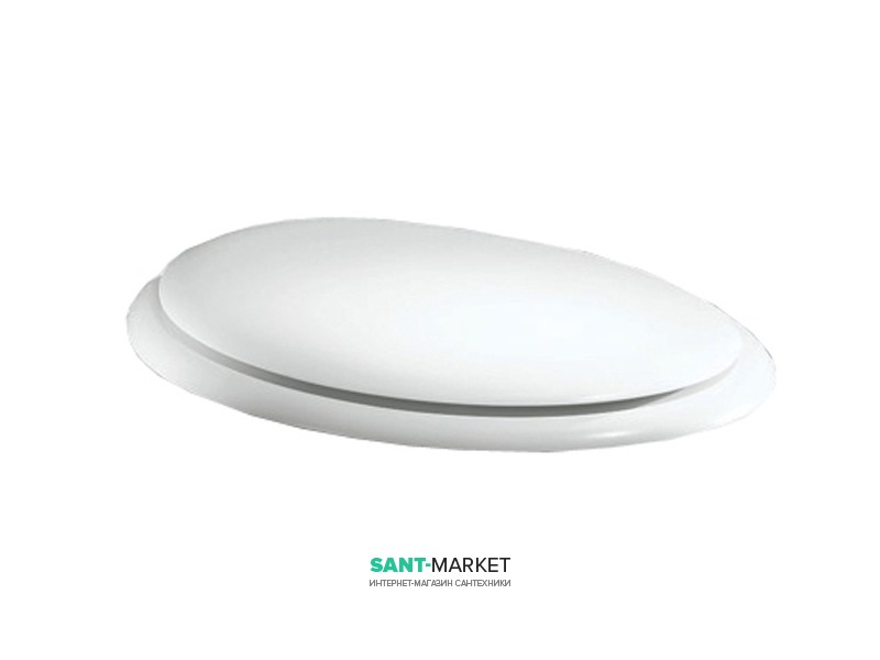 Сидіння з кришкою для унітазу Hatria Sculture білий Y0I501