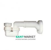 Специальный короткий сифон Hatria Accessori пластик белый Y1FE