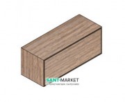 Тумба подвесная для раковины Hatria Sliding wood system 120 без отверстий орех YXS092