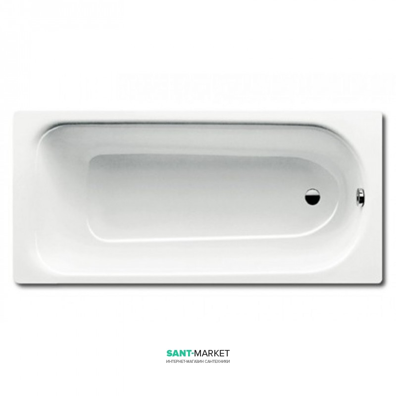 Ванна сталева Kaldewei Saniform Plus 160х70 см 3,5 мм 163 л білий 111700010001