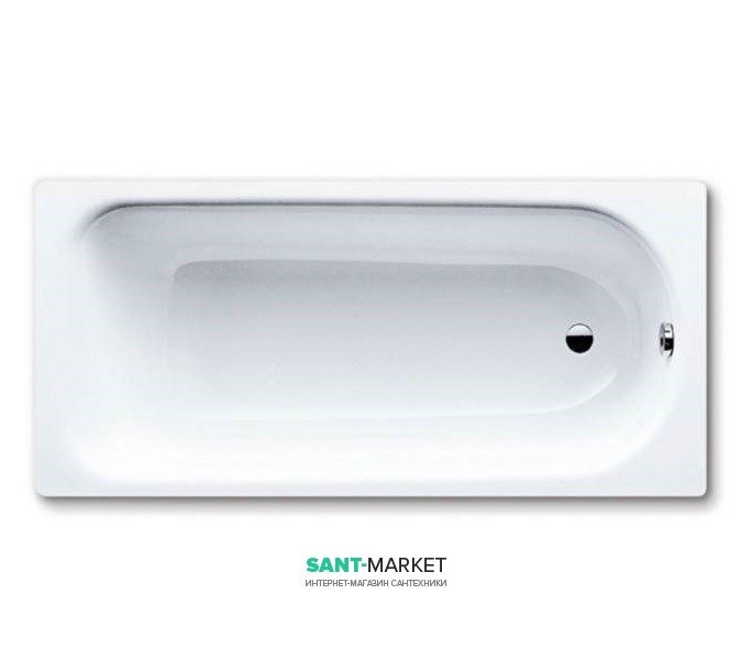 Ванна стальная Kaldewei Saniform Plus 170х75 см 3,5 мм 193 л белый 112600010001