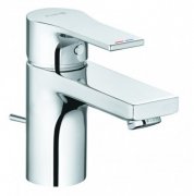 Смеситель для раковины Kludi Zenta SL однорычажный с донным клапаном хром 482600565