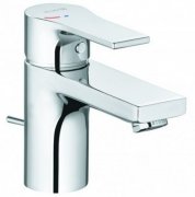 Смеситель для раковины Kludi Zenta SL однорычажный с донным клапаном хром 482630565
