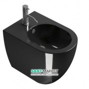 Биде напольное Catalano Sfera 35х52 см керамика чёрный глянцевый 1BIC52NE