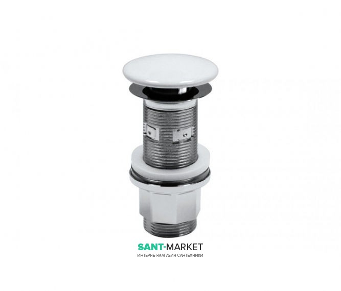 Донний клапан для раковини Catalano з переливом білий 5PCBSC00