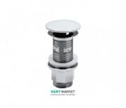 Донный клапан для раковины Catalano с переливом белый 5PCBSC00