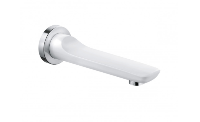 Излив настенный для ванны Kludi Balance латунь белый/хром 5250391