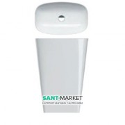 Раковина для ванной Catalano Green Lux 55х38х85h см белый глянцевый 1FRPGRLX00