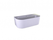 Ванна акрилова Knief Fresh Wall 180x80 см пристінна білий 0100-231-06