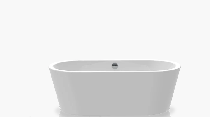 Ванна акриловая Knief Neo 170x80 см отдельностоящая белый матовый 0100-076-WM