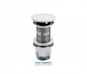 Донный клапан для раковины Catalano с переливом белый 5PCBSC00