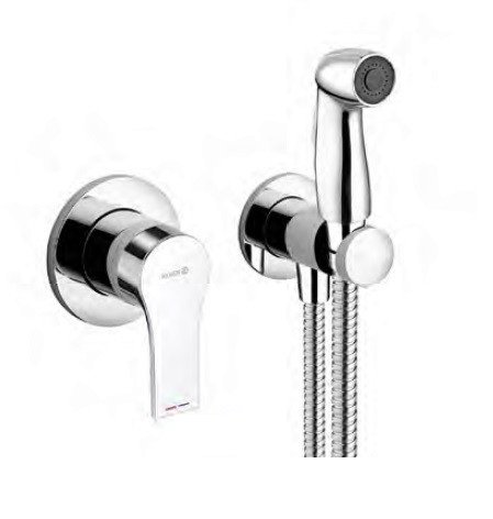 Набір для гігієнічного душу прихованого монтажу Kludi Zenta SL хром 489990565