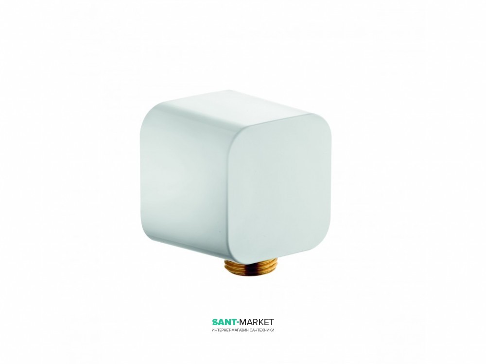 Шланговое подключение угловое Kludi A-Qa белый 6554043-00