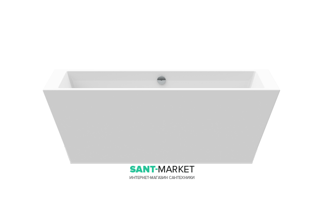 Ванна акриловая Knief Culture 180x80 см отдельностоящая белый 0100-268