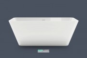 Ванна из искусственного камня Gruppo Treesse Viva 165х70 см белый глянцевый V286BL
