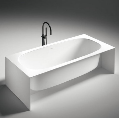 Ванна из искусственного камня Gruppo Treesse Summertime 180х80 см белый матовый Summertime180/CP