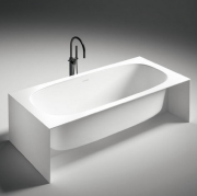 Ванна из искусственного камня Gruppo Treesse Summertime 180х80 см белый матовый Summertime180/CP