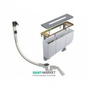 Блок монтажный к смесителю KLUDI Rotexa на три отверстия 7580200-00