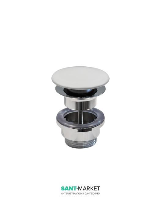 Донный клапан для раковины Catalano Green Lux с переливом белый матовый 5POSCBM