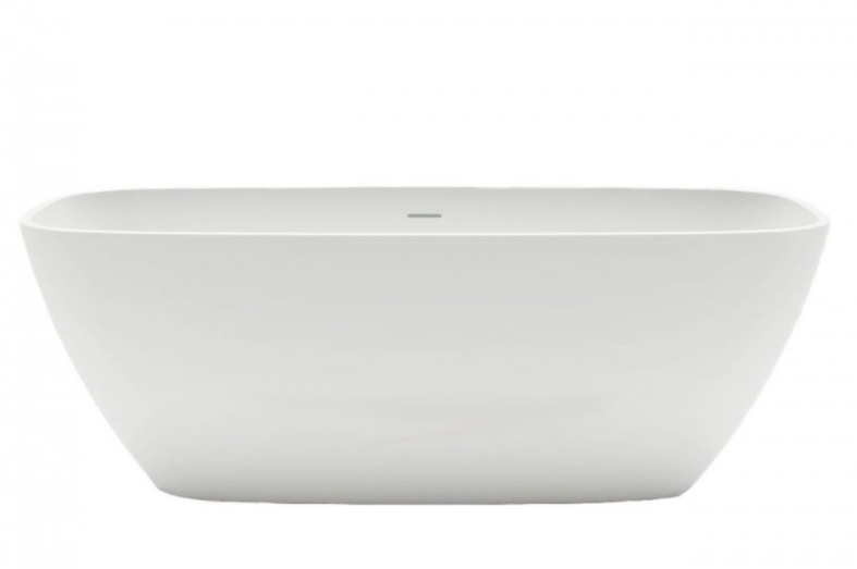 Ванна из искусственного камня Gruppo Treesse Brio 170х72 см белый матовый V297BO