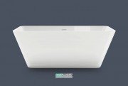 Ванна из искусственного камня Gruppo Treesse Viva 165х70 см белый глянцевый V286BL
