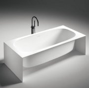 Ванна из искусственного камня Gruppo Treesse Summertime 180х80 см белый матовый Summertime180/CP