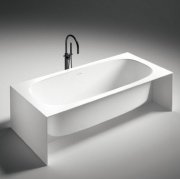 Ванна из искусственного камня Gruppo Treesse Summertime 180х85 см белый матовый Summertime185/CP