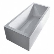 Ванна акрилова Gruppo Treesse Quadra 180х80 см білий V0780CX