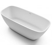 Ванна из искусственного камня Gruppo Treesse Brio 170х72 см белый глянцевый V297BL