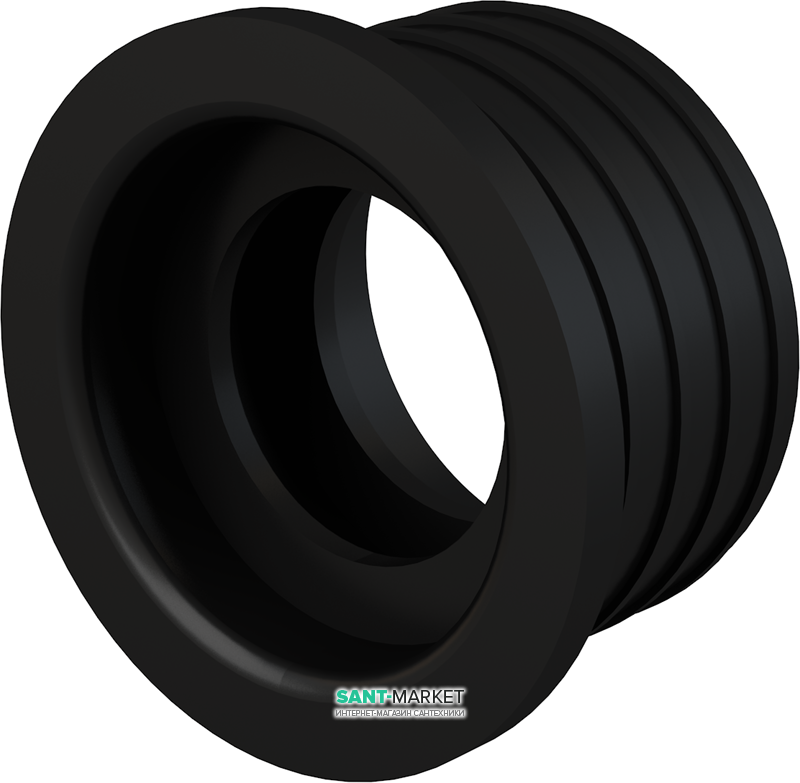 Гофрированная прокладка AlcaPlast 40/32 для регулировки диаметра трубы Z0003-ND