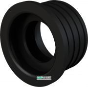 Гофрированная прокладка AlcaPlast 40/32 для регулировки диаметра трубы Z0003-ND