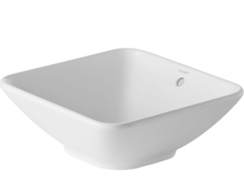 Раковина для ванної Duravit Bacino 42х42 см кераміка білий 0333420000