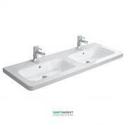 Раковина для ванной Duravit DuraStyle 130х44 см двойная керамика белый 2338130000