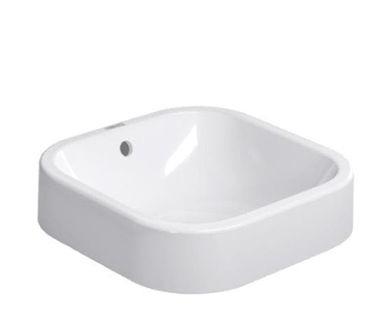 Раковина для ванної Duravit Happy D.2 40х40 см кераміка білий 2314400000