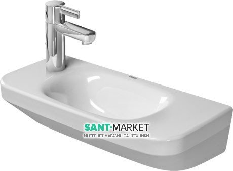 Раковина для ванної Duravit DuraStyle 50х22 см кераміка білий 0713500009