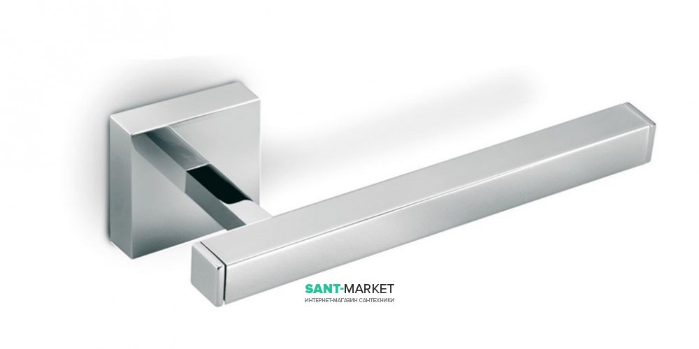 Держатель для туалетной бумаги без крышки Tres Cuadro-Tres настенный хром10763606