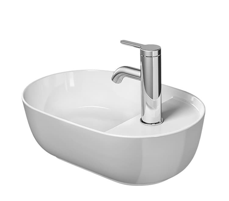Раковина для ванної Duravit Luv 42х27 см кераміка білий Alpin 0381420000